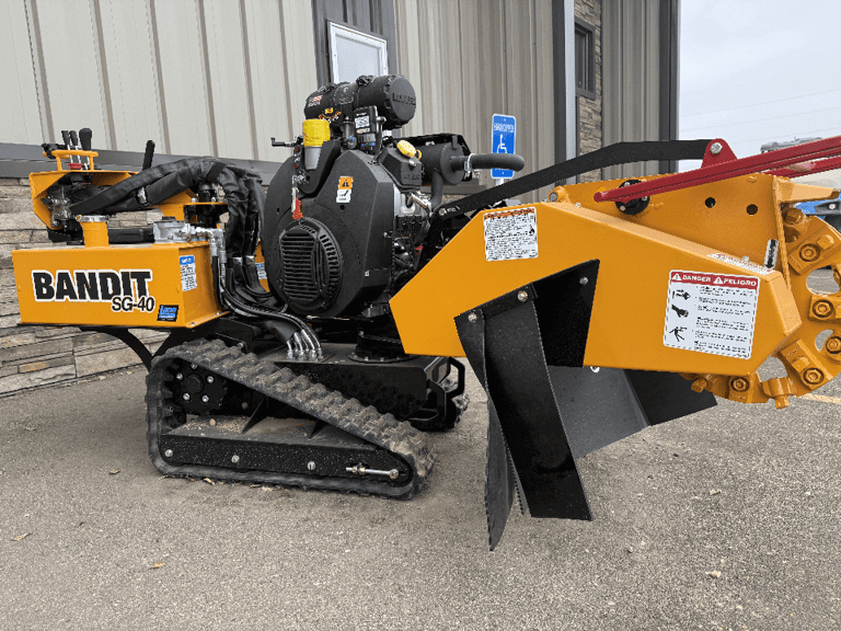 NEW Bandit SG-40 Stump Grinder-Tracks-Revolution Cutter-40 hp Koh