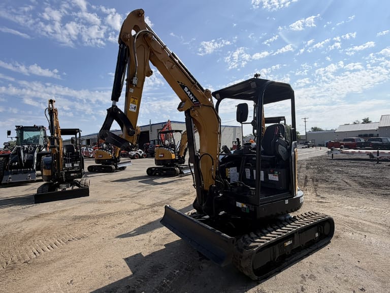 NEW Sany SY26 Mini ExcavatorRops-Blade-Aux-Hydraulics-Yanmar
