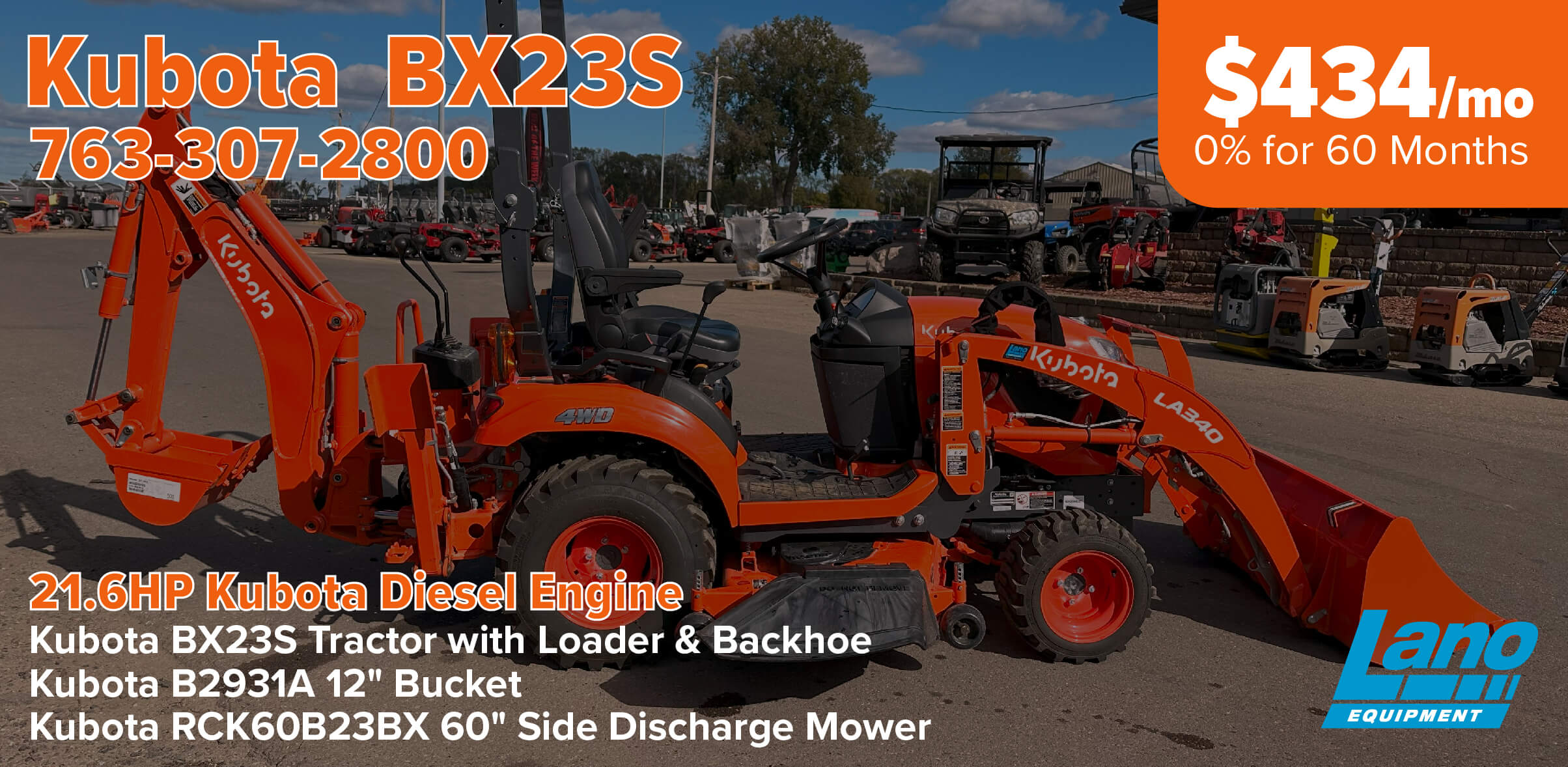 Kubota Package Deal Kubota Package Deal