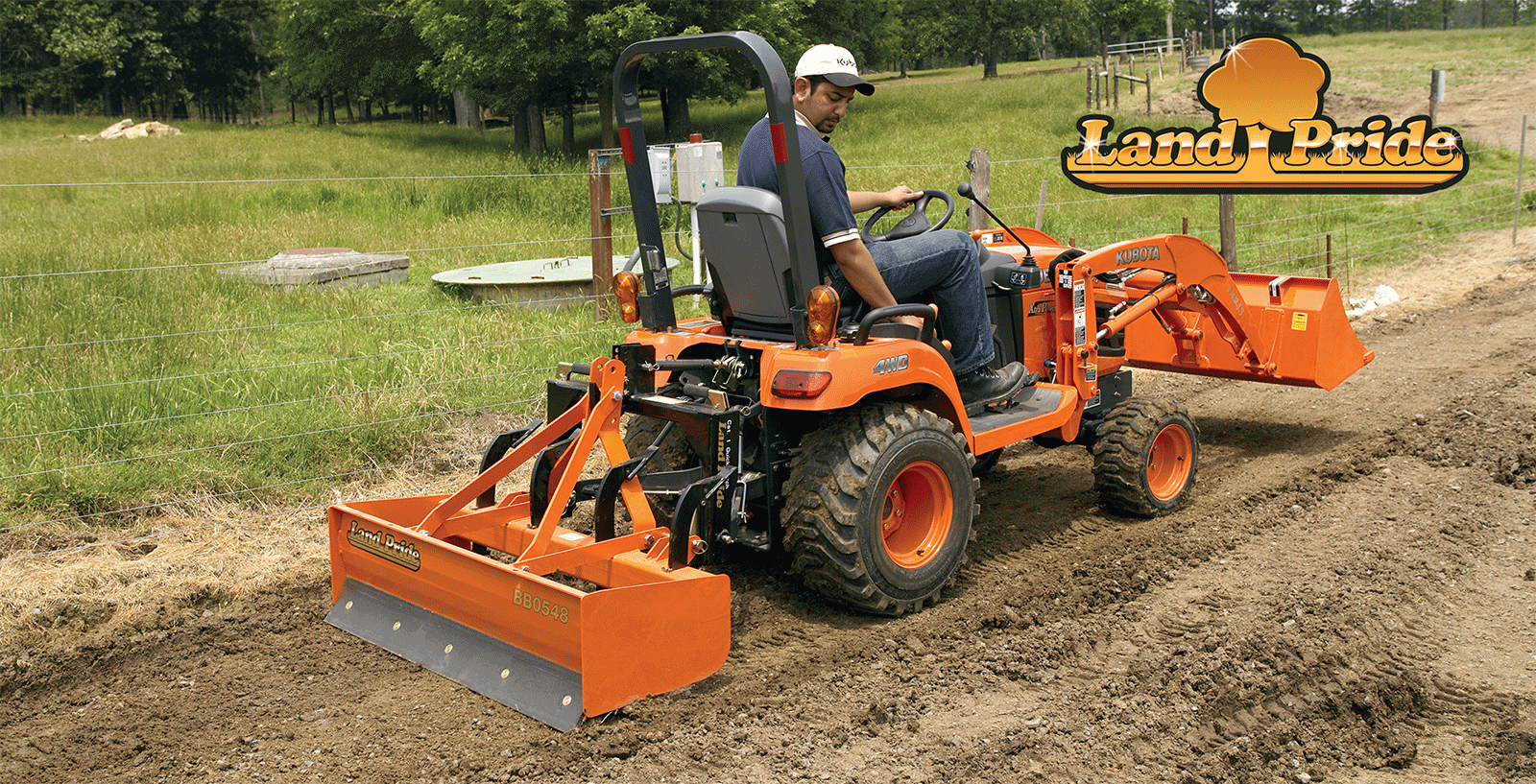 No matter what attachments you need, you’ll never go wrong with Land Pride. That’s a promise. No matter what attachments you need, you’ll never go wrong with Land Pride. That’s a promise.
