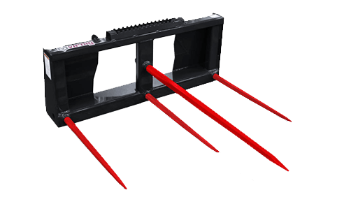 Skid steer bale spear attachments Skid steer bale spear attachments